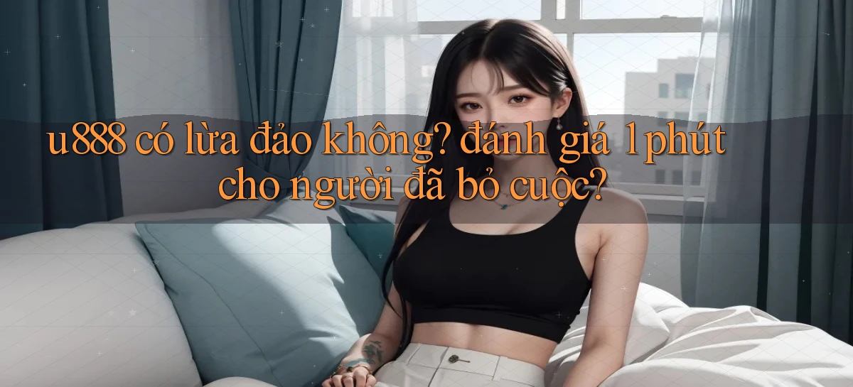 u888 có lừa đảo không đánh giá 1 phút cho người đã bỏ cuộc