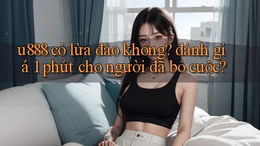 u888 có lừa đảo không đánh giá 1 phút cho người đã bỏ cuộc
