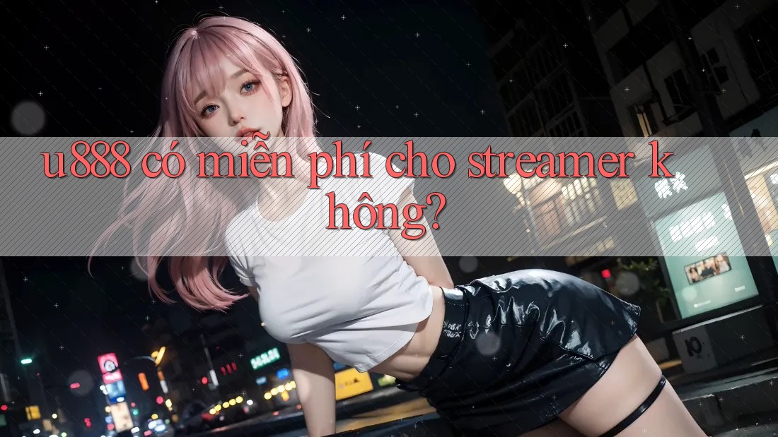 u888 có miễn phí cho streamer không?