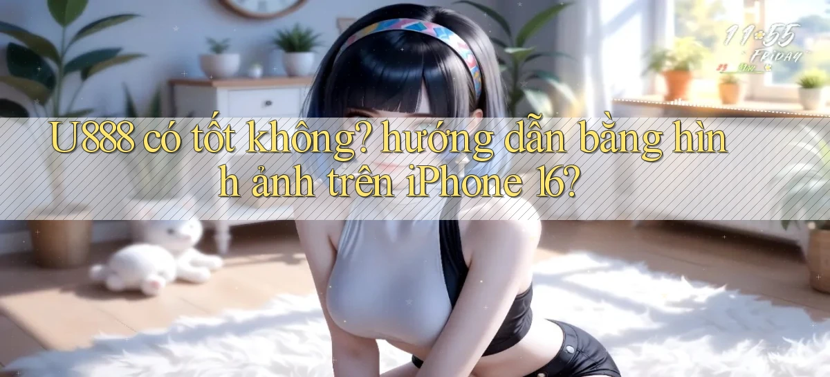 U888 có tốt không hướng dẫn bằng hình ảnh trên iPhone 16