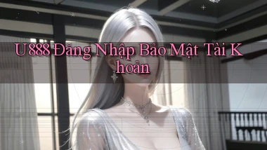 u888  Đăng nhập bảo mật tài khoản