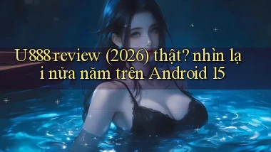 U888 review (2026) thật nhìn lại nửa năm trên Android 15