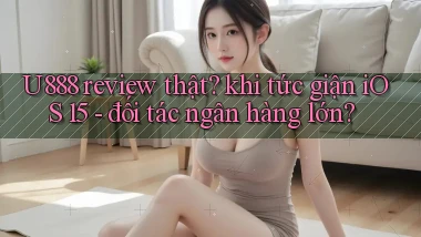 U888 review thật khi tức giận iOS 15   đối tác ngân hàng lớn