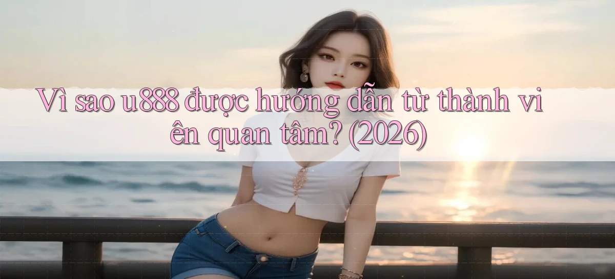 Vì sao u888 được hướng dẫn từ thành viên quan tâm (2026)
